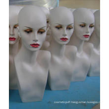 Fiberglass Mannequin Head GRP Wig Mannequin Head Display Mannequin Head